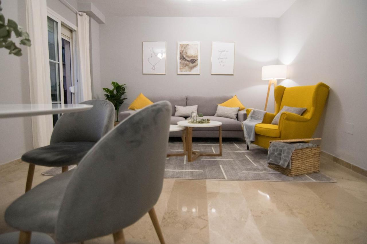 New! Luxury City Center & 2 Balconies Málaga Exteriör bild